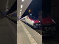 Départ d’un Astoro en gare de Viège