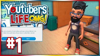 Youtuber's Life in 2021 | Let's Play: Youtuber's Life OMG | Ep 1 screenshot 5