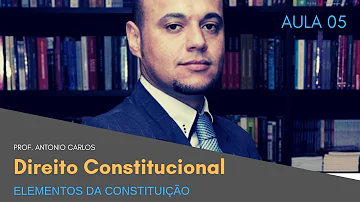 O que são elementos formais de aplicabilidade da Constituição?