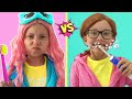 Alice and Stacy learn and develop good habits for kids. Useful video for kids.