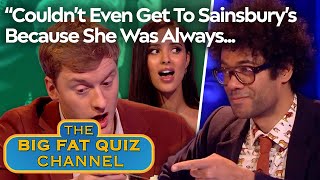 Richard Ayoade Sings “You Got More Rabbit Than Sainsbury's” For Maya Jama | Big Fat Quiz