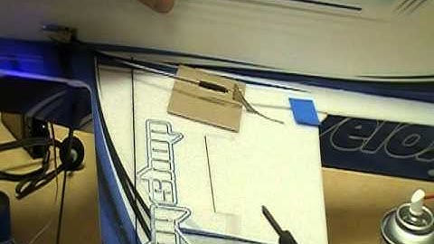 14) 3DHS Deplox-aileron pushrod install