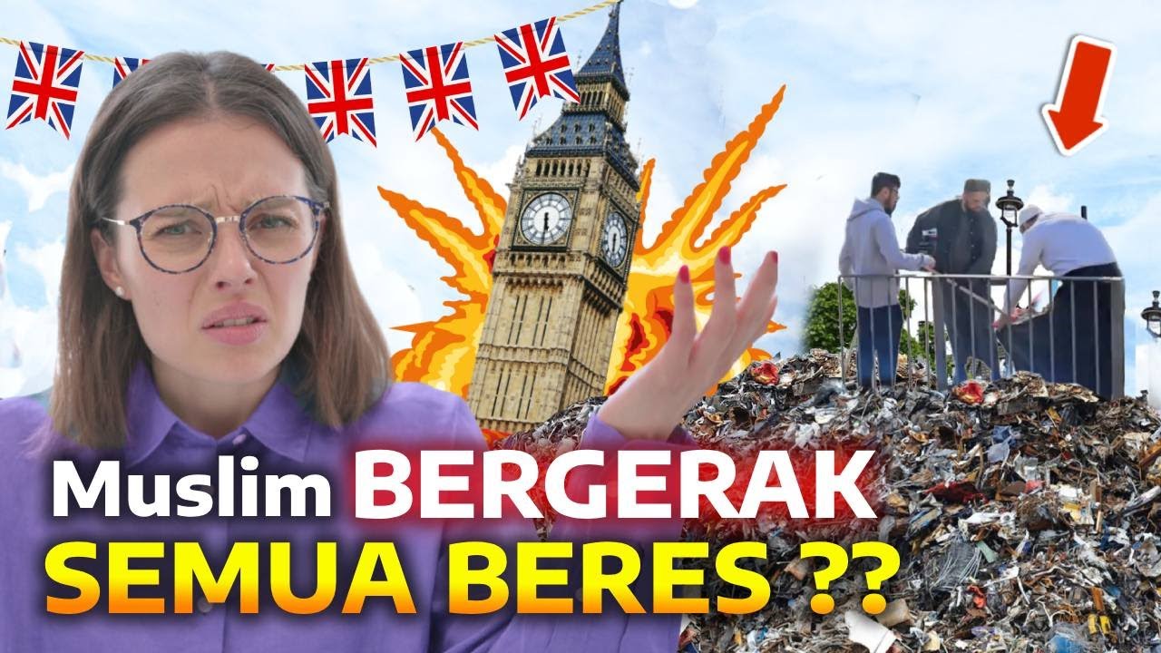 Англия взорвалась‼️ РАЗРУШЕНА за одну ночь мусорной атакой — мусульмане идут наводить порядок