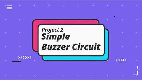 How to Make a Simple Buzzer Circuit With Breadboard, Push Button, Buzzer  & Battery