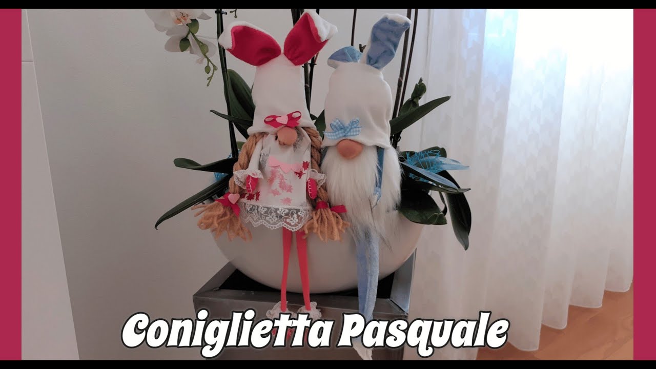 Coniglietto  Gnomo Tutorial  - Coniglietto San Valentino
