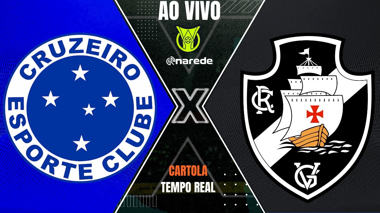 Cruzeiro x Vasco: assista, ao vivo, à transmissão da Itatiaia