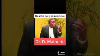 Dr Daniel Mathurin affirme ke Dessalines pat yon nwa pur