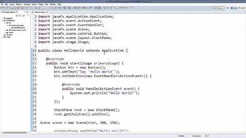 JavaFx Tutorial For Beginners 2   Download and install JavaFX for Eclipse