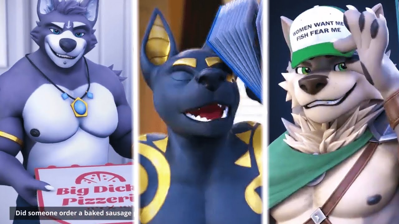 3d furry animation