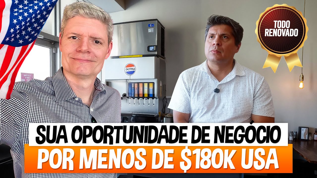 NEGÓCIO A VENDA NOS EUA QUE PODE TRAZER O VISTO DE RESIDENTE NOS USA