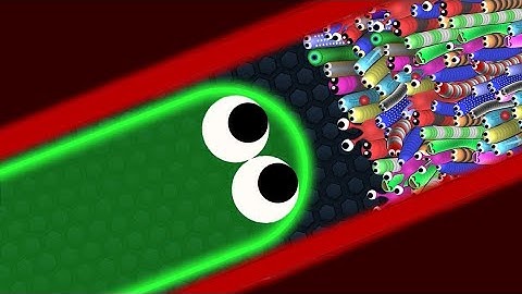 Slither.io 1 Hacker Giant Snake vs 97779 Snakes Epic Slitherio Gameplay