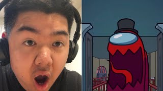 AMONG US HIDE AND SEEK REACTION! The Game Awards 2022