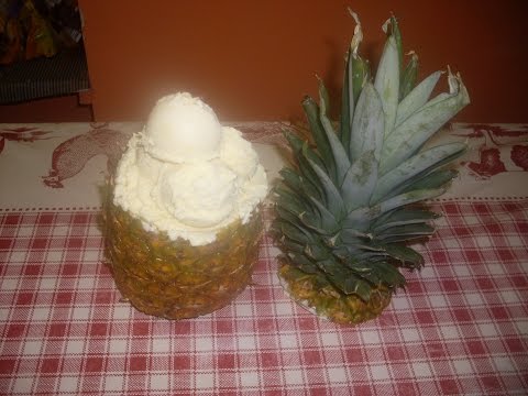 Vidéo: Comment Faire De La Glace à L'ananas Maison