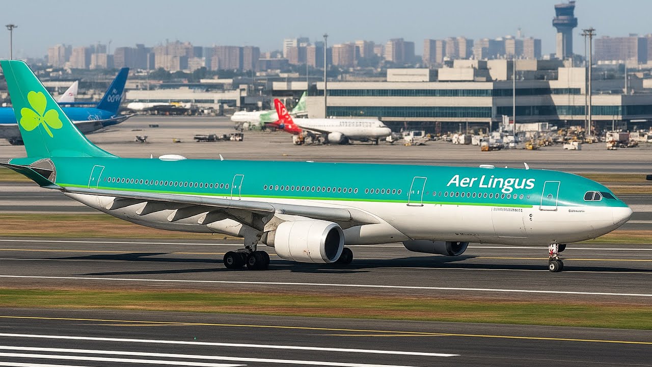 Emergency Landing! Airbus A330 Aer Lingus at Turkish Airport – Pilot’s Quick Reaction