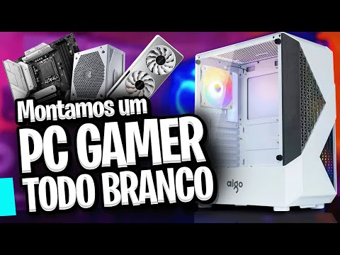 PC GAMER "TODO BRANCO" PARA RODAR TODOS OS JOGOS (Atualizado)