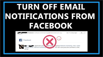 How To Turn Off Email Notifications On Facebook-2016?