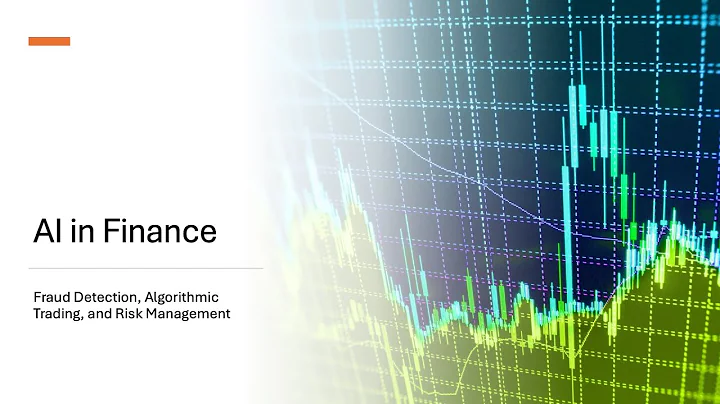 AI in Finance - Fraud Detection, Algorithmic Trading, and Risk Management