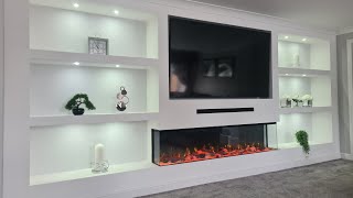 Extension to a beautiful media wall & cinema room with the Bespoke Panoramic 2000
