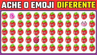 🟥🟩🕵️‍♂️ACHE O EMOJI DIFERENTE Edição Cores Emojis Charadas E Variados TESTE SEU CEREBRO AGORA