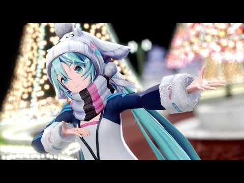 [MMD] 好き！雪！本気マジック ( Love Snow Really Magic ) Song by Mitchie M x Hatsune Miku /  YYB式 初音 ミク