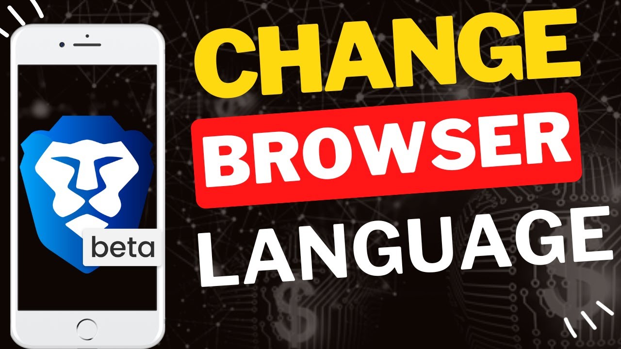 How to Change Language in Brave Beta Mobile - YouTube