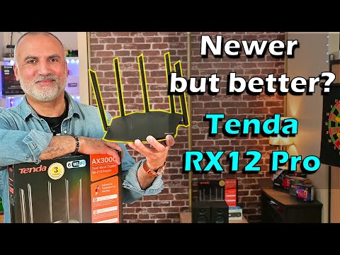 Tenda RX12 Pro AX3000 WIFI 6 router Speed and Range Test, Review and compare to RX9 Pro