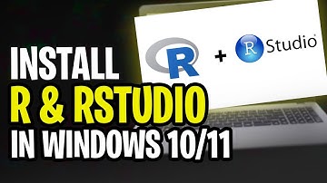 How to Install R and RStudio in Windows 10/11 (2025 Update) | Install R on Windows