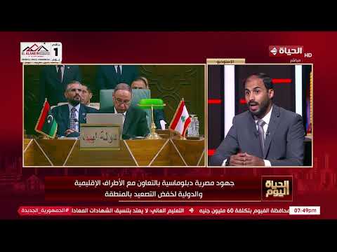 الحياة اليوم - د/ جهاد أبو لحية: الوضع الفسلطيني حاليا هو ضد الاجماع الدولي لحل القضية