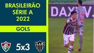 Gols | Fluminense 5x3 Atlético-MG | Série A 2022 - 10ª Rodada (Globo RJ)