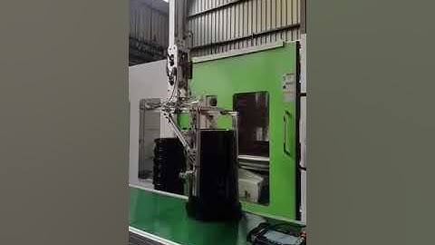 Robot Arm Take-out Plastic Bucket From BORUNTE