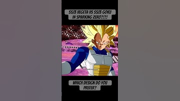 SSJ3 VEGETA VS SSJ3 GOKU IN SPARKING ZERO?!?!