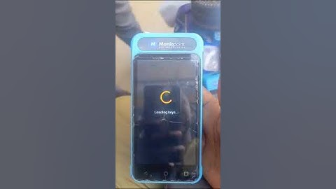 HOW TO DOWNLOAD KEYS(i, e refresh) THE MORNIEPOINT ANDROID POS TERMINAL