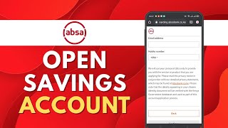 How to OPEN SAVINGS ACCOUNT on ABSA APP (Easy way)