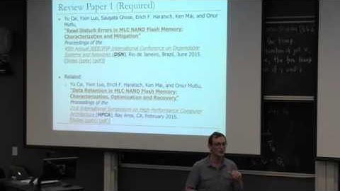 18-740 Computer Architecture - Rethinking Memory System Design Cont. - Recitation 3