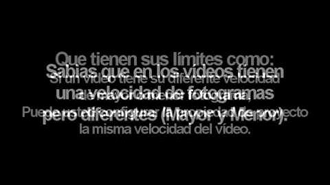 Vegas Pro 9.0 // Solución de Fotogramas