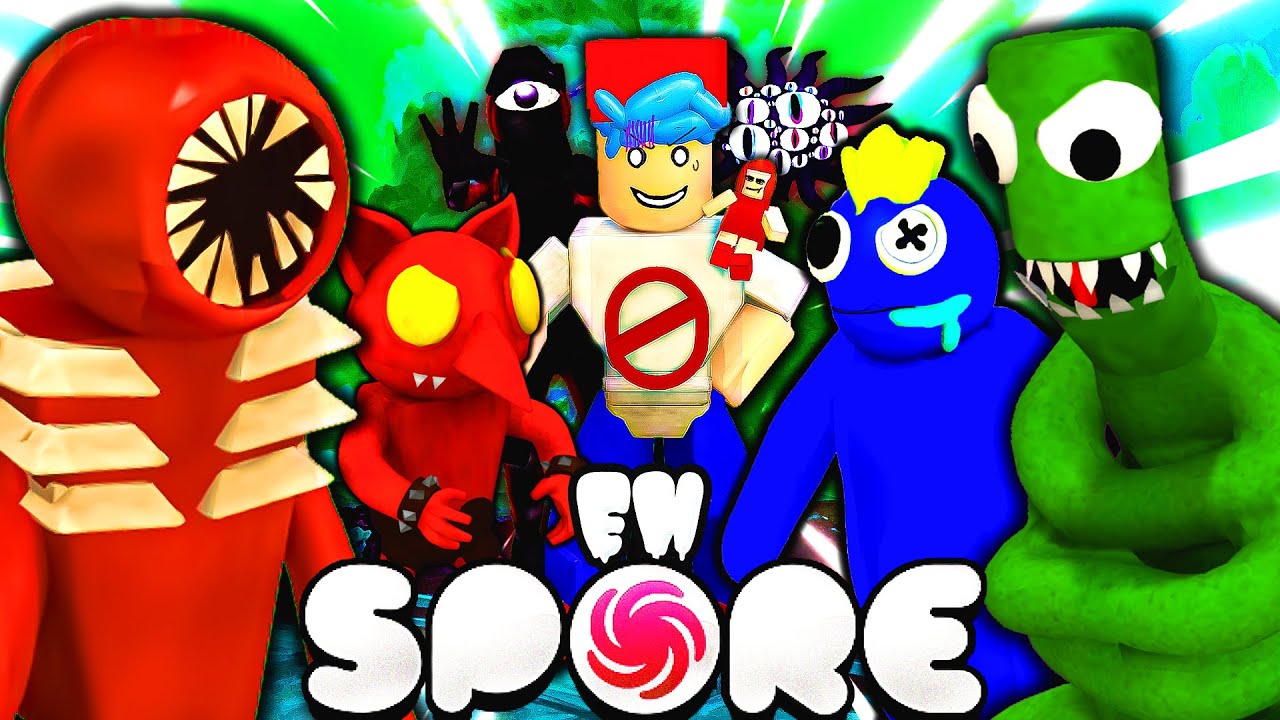 🌈Rainbow Friends VS Doors 🚪 en Spore