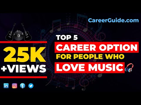 Top 5 Career Option For People Who Love Music | Career Options | Career In Music