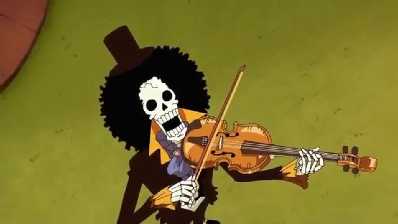 One piece Brook's violin solo YouTube