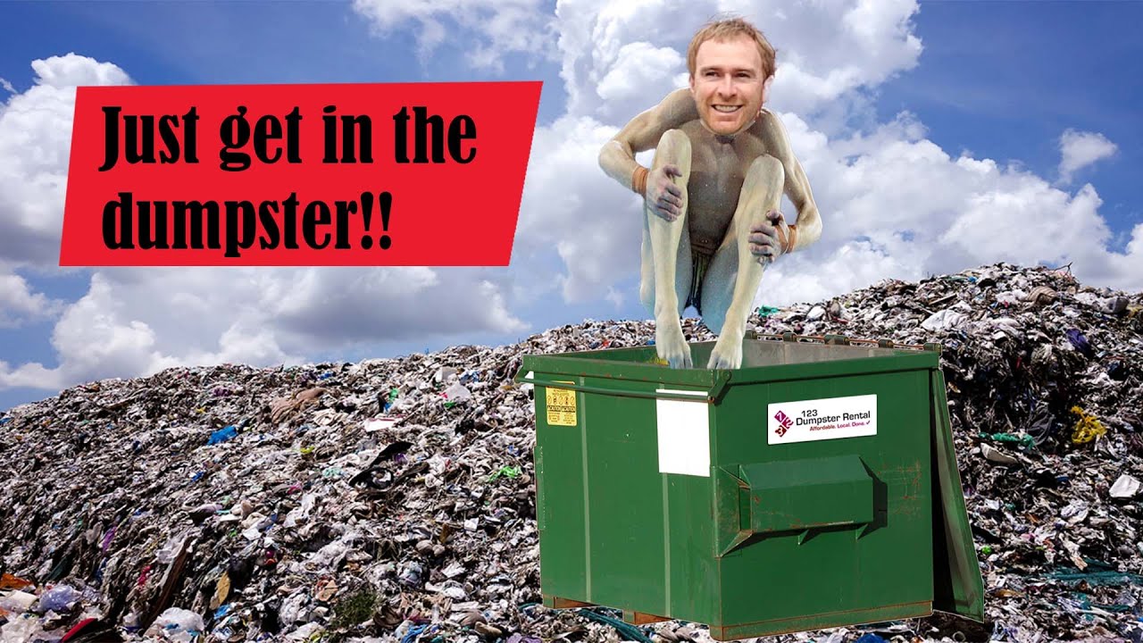Dumpster Diving with Andrew!!