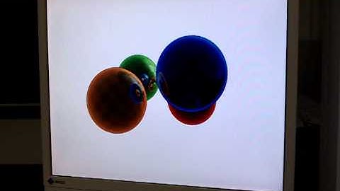 Raytracing on bare metal (self-written operating system, low-quality version)