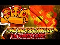 Getting the BRASS SWORD on HARDCORE in Survive Area 51 - Roblox