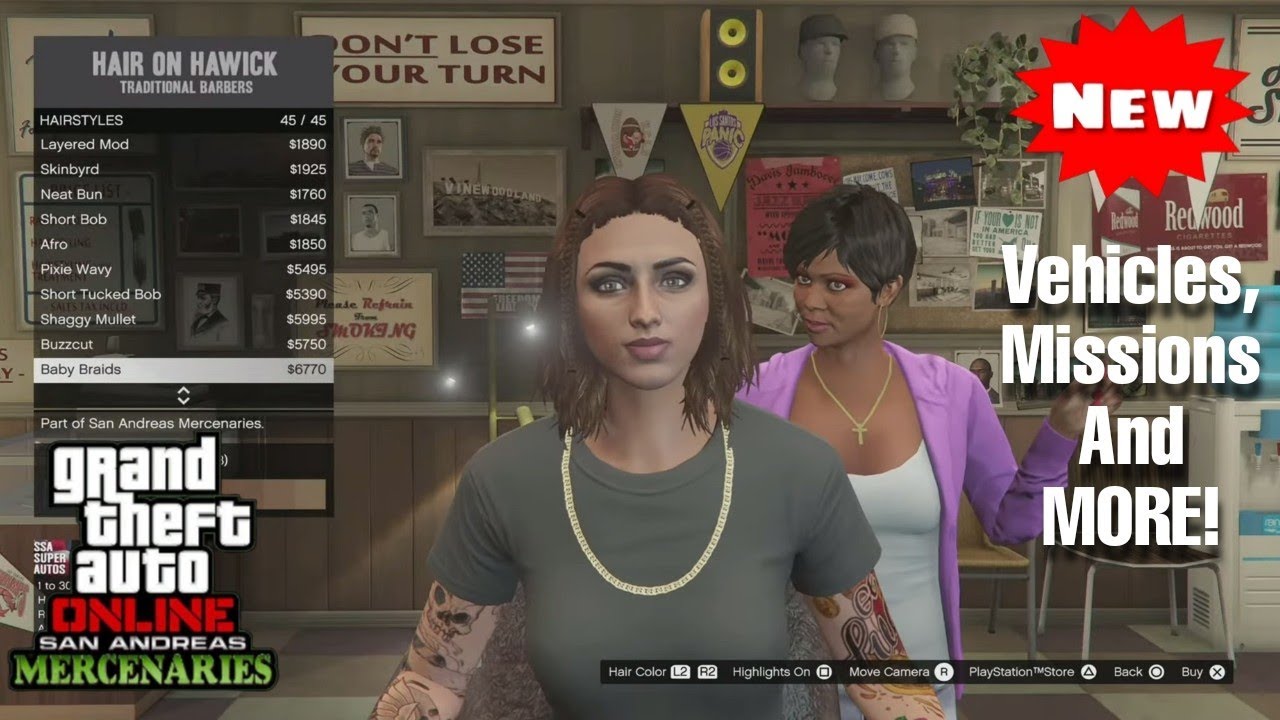 GTA Online San Andreas Mercenaries DLC Update - ALL NEW Unreleased ...