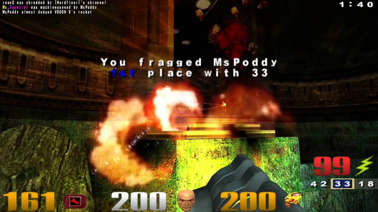 VOGON Quake 3 Q3DM8 w/ insane speed