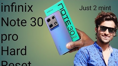 How To Hard Reset Infinix Note 30 Pro | Just 3 Mint Video | Mobile&Computer Hardware&Software