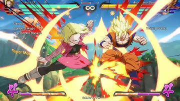 Android 18 EX 17 cancel combos