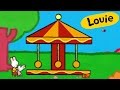 Karussell - Louie, mal mir ein Karussell | Lebendige bildungs malen für kinder