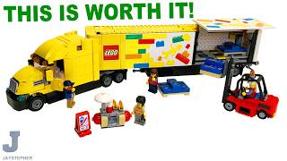 LEGO City 2024 Yellow Delivery Truck 60440 Unboxing, Tour, &amp; Review