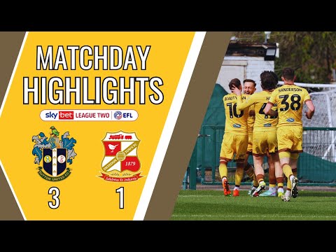 Sutton Swindon Goals And Highlights