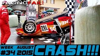 Racing and Rally Crash Compilation Week 34 August 2015