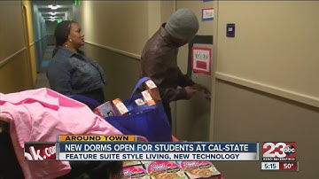New dorms open on Cal-State campus